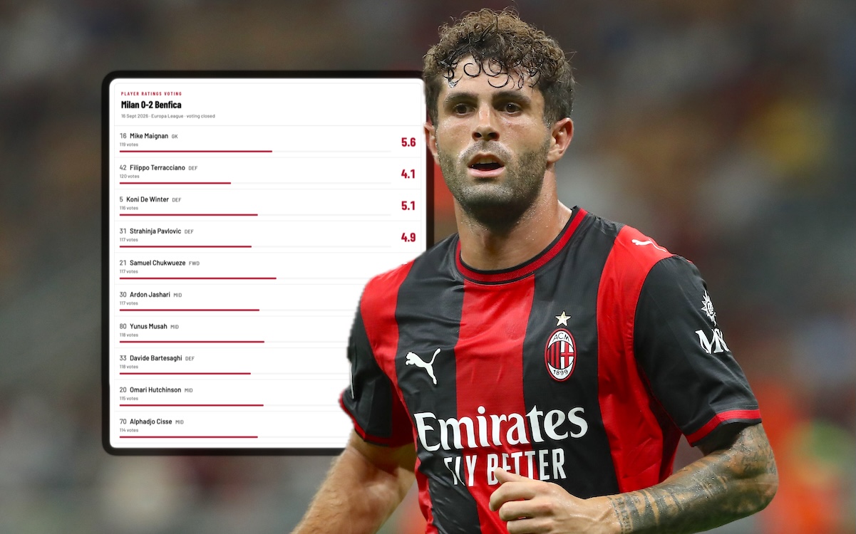 Christian Pulisic of AC Milan