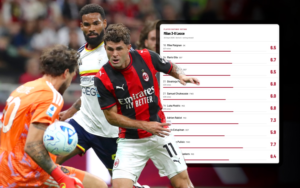 Christian Pulisic of AC Milan