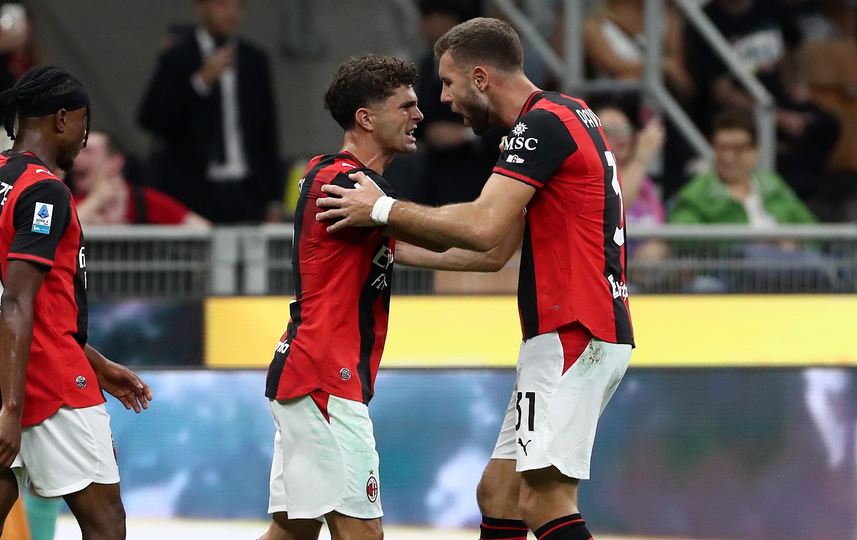 Pulisic and Pavlovic Milan