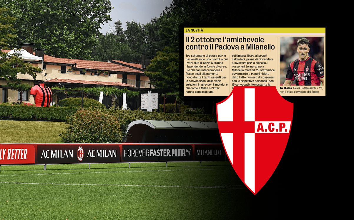 GdS: Milan schedule friendly against Serie B side during break – the details