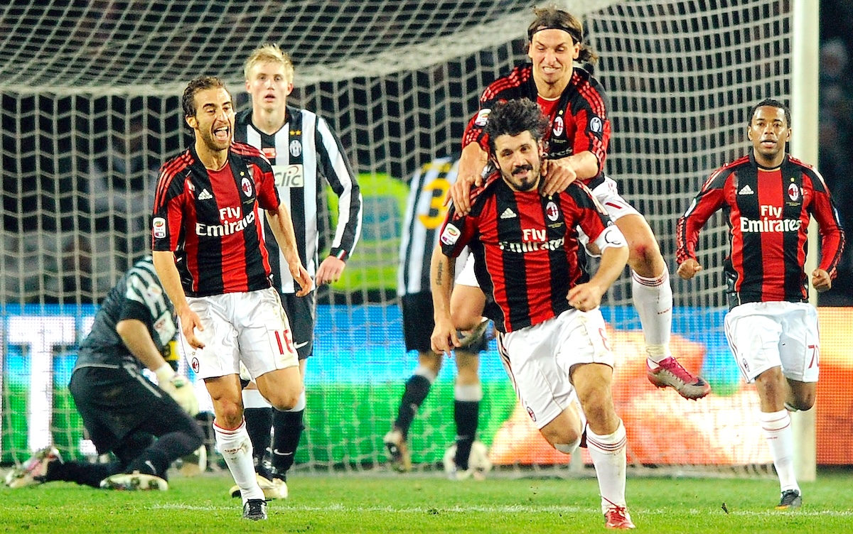 Gennaro Gattuso of AC Milan