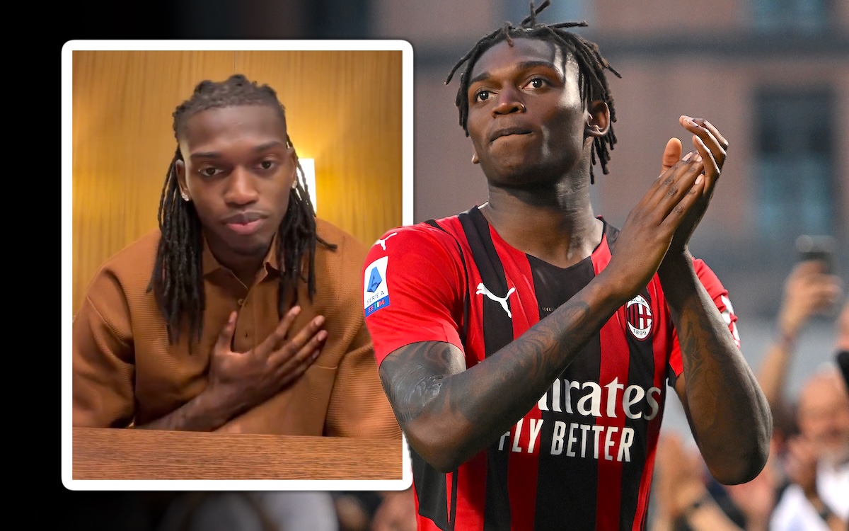Rafael Leao of AC Milan
