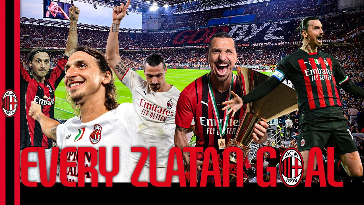 Zlatan Ibrahimovic all goals AC Milan