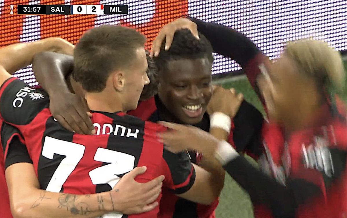 Watch: Rabiot and Bartesaghi combine well as Cisse nets second against RB Salzburg