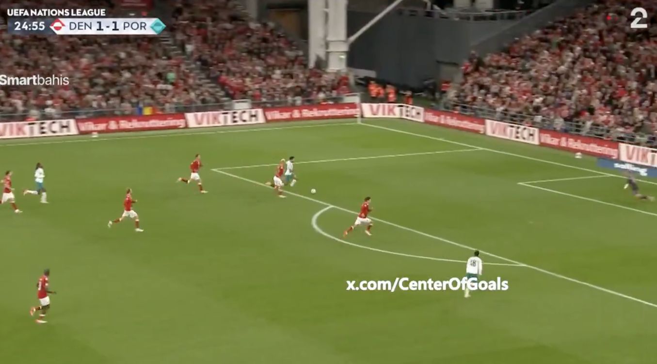 Watch: Goncalo Ramos scores for Portugal after lovely give-and-go move