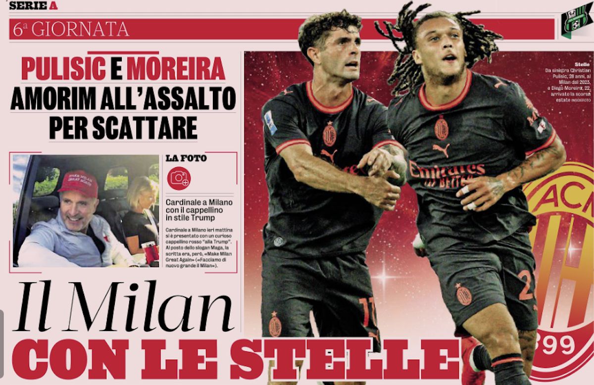 GdS: A star-studded Milan – Amorim to field ‘most dazzling’ side against Sassuolo