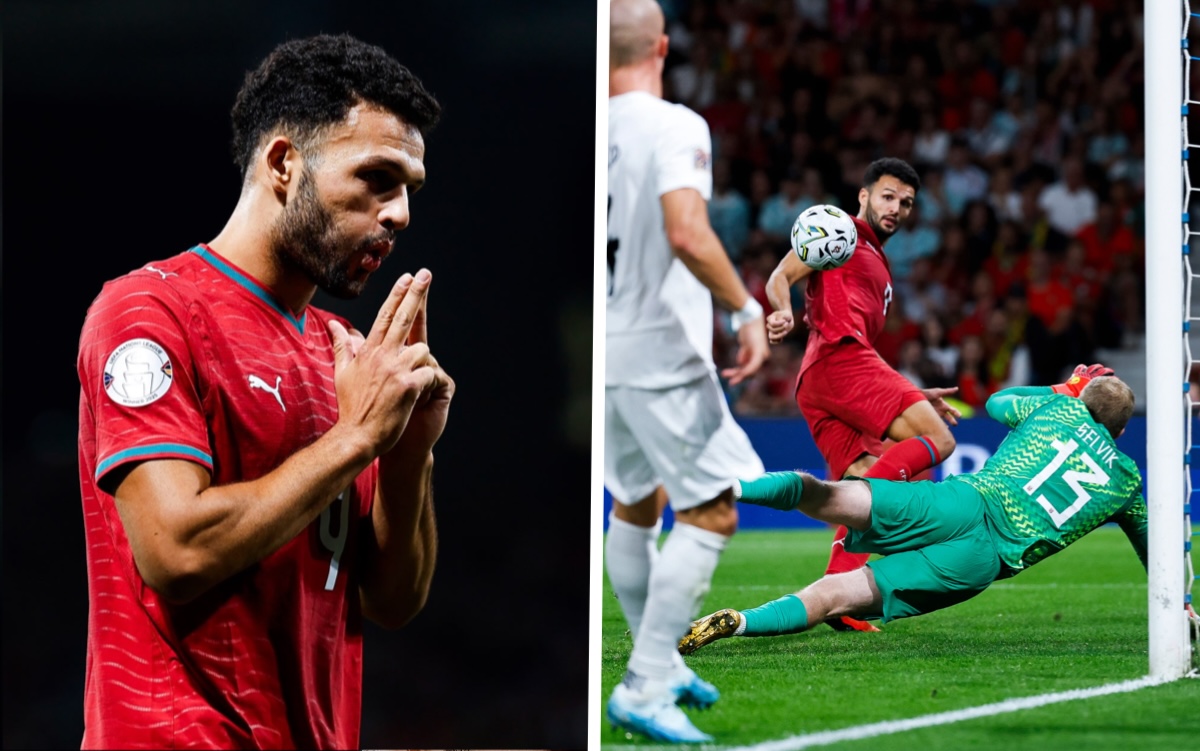 Watch: Goncalo Ramos scores third goal of break to help Portugal beat Norway