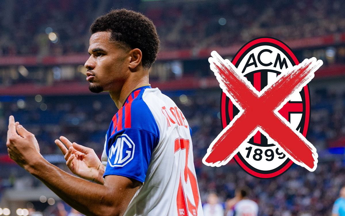 RMC Sport: Athekame will not return to Milan in January as Lyon stand firm on original terms