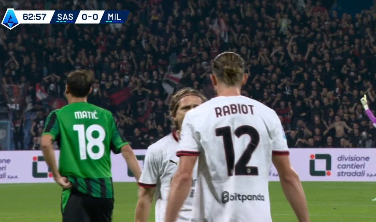 Watch: Rabiot puts Milan ahead against Sassuolo with rocket of a strike