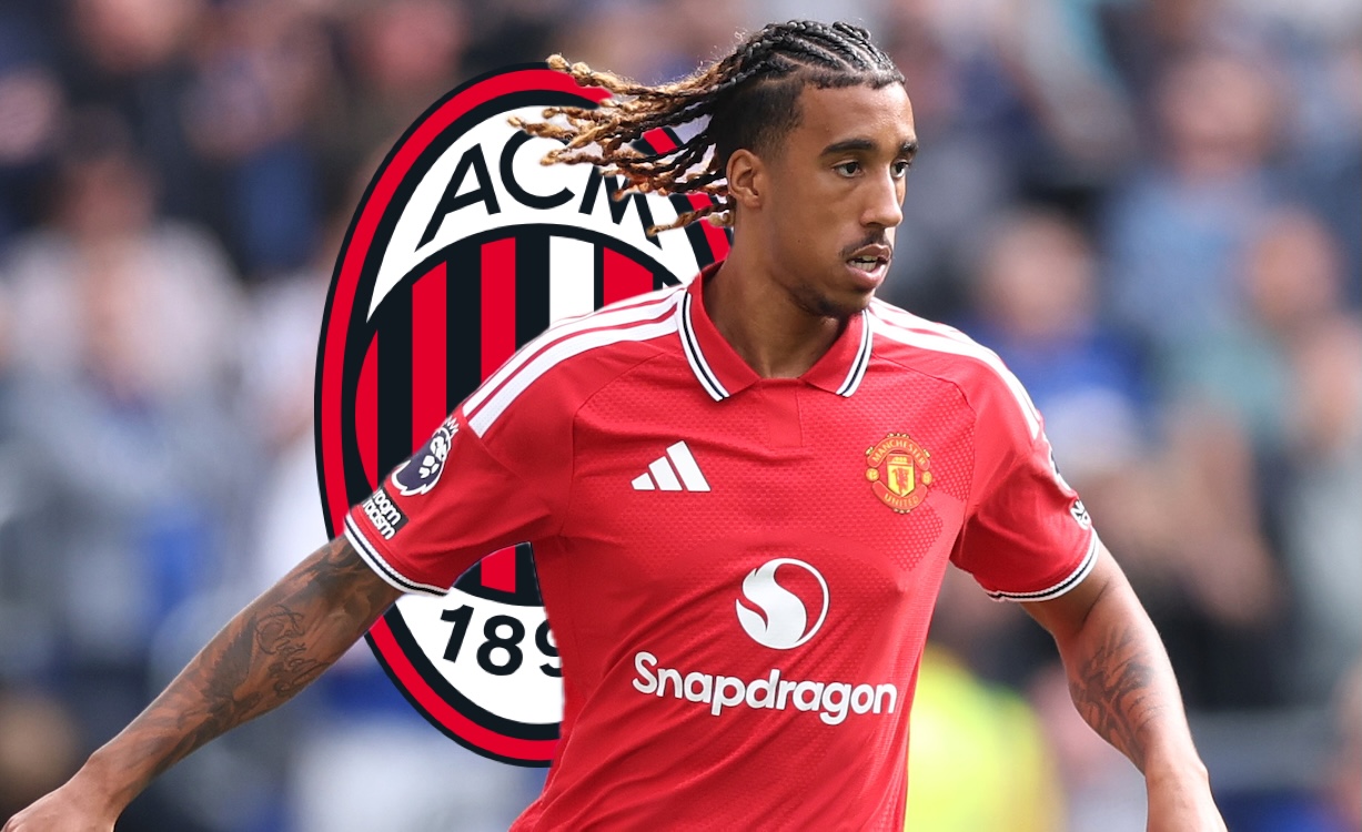 Milan keep tabs on United defender Leny Yoro amid transfer speculation