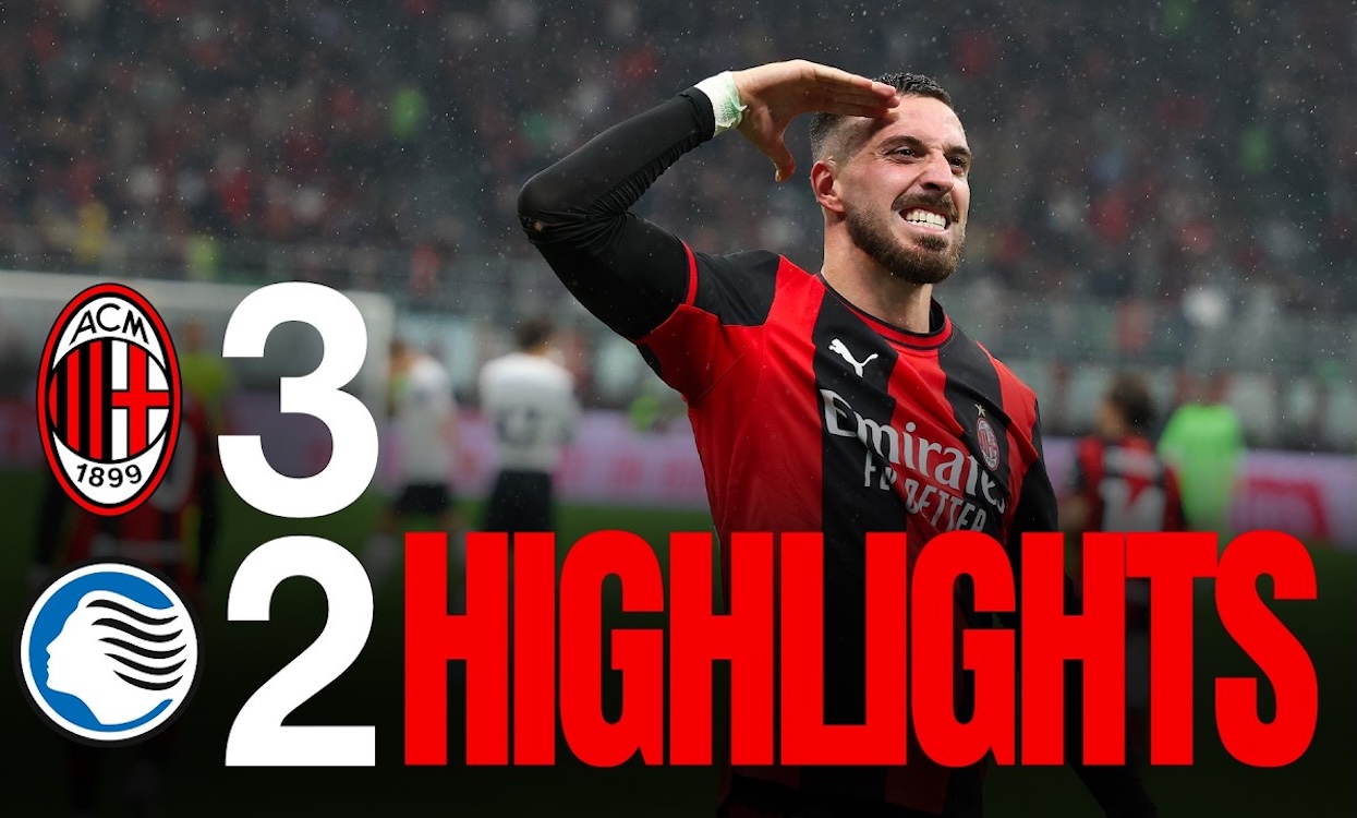 Watch: Milan survive late barrage to win five-goal thriller vs. Atalanta – the highlights
