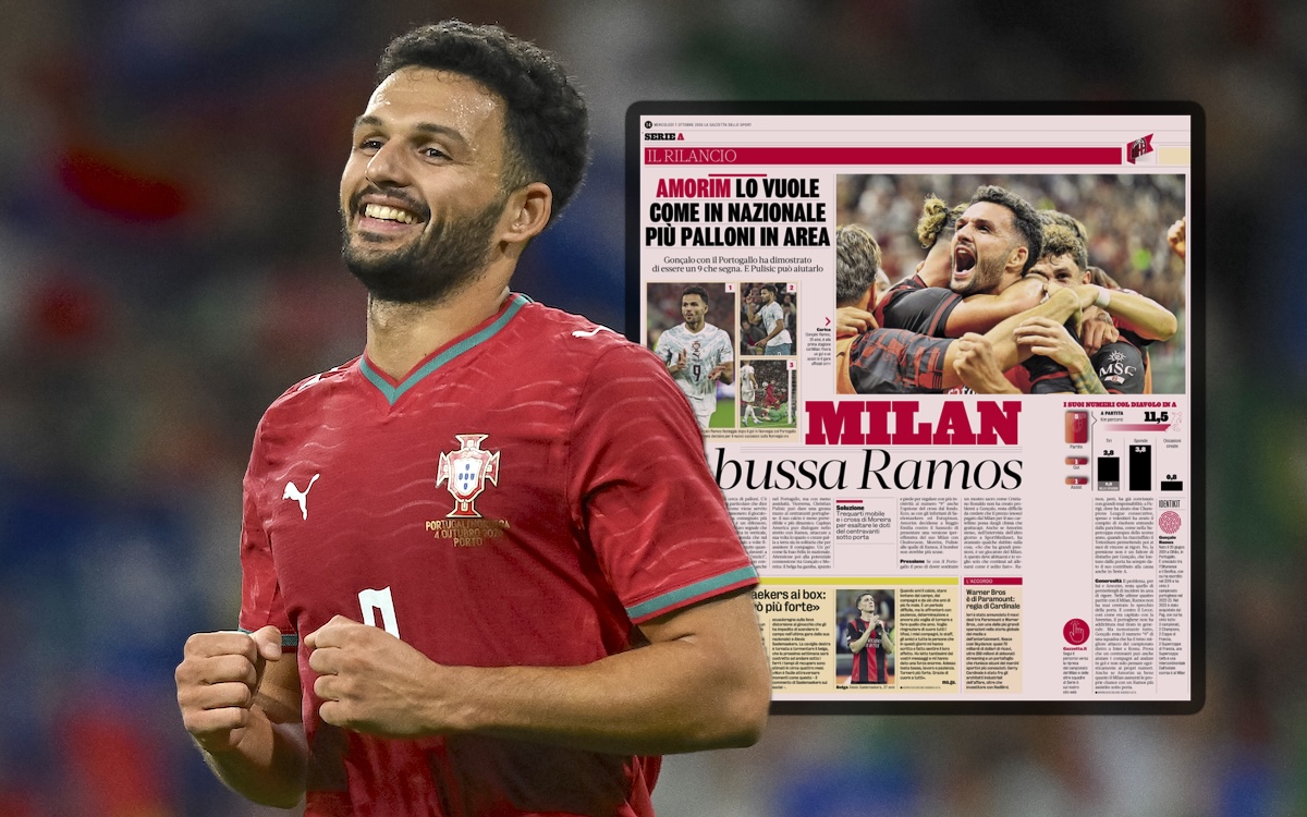 GdS: Position, service and Pulisic – how Amorim plans to solve the Ramos ‘puzzle’