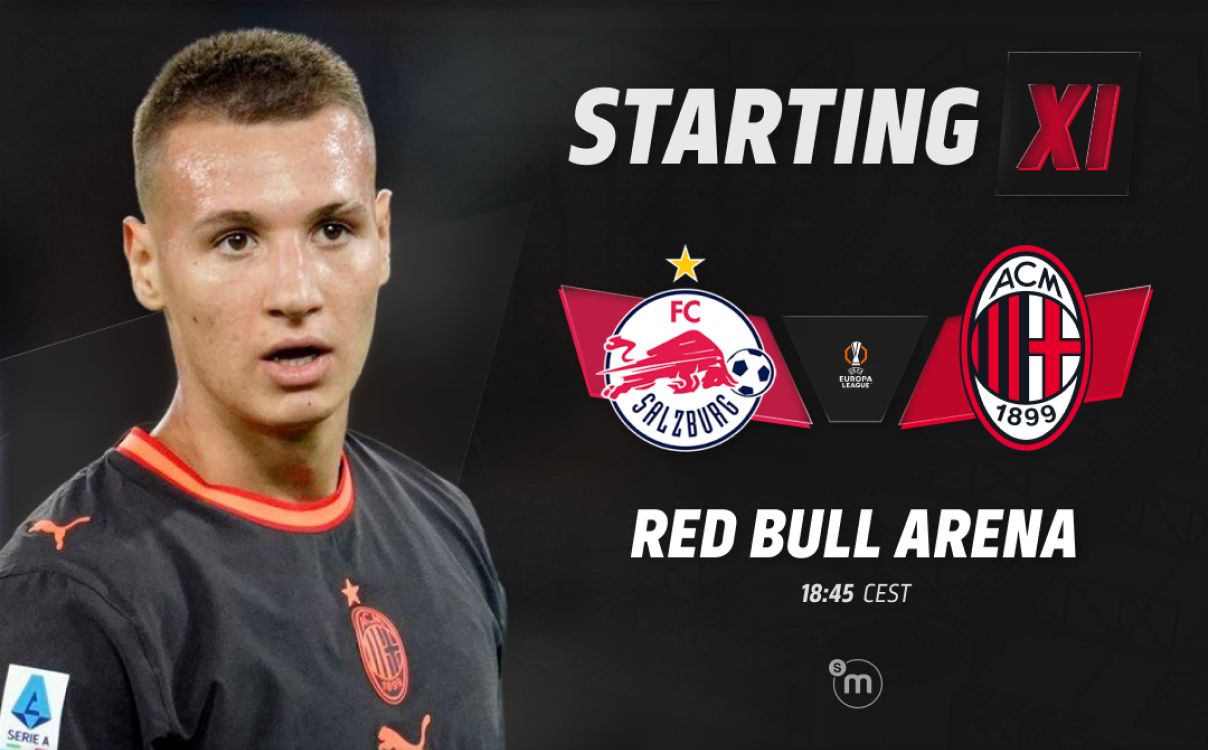 Official: Starting XIs for RB Salzburg vs. AC Milan – six changes from Sassuolo draw