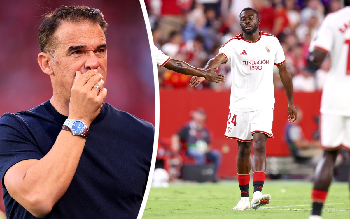 Youssouf Fofana of Sevilla FC Luis Garcia Plaza